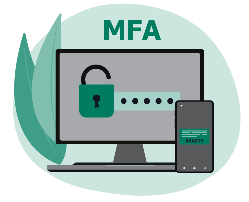 Multi-Faktor-Authentifizierung (kurz: MFA) trägt zuverlässig zum Schutz Ihres Systems bei.
