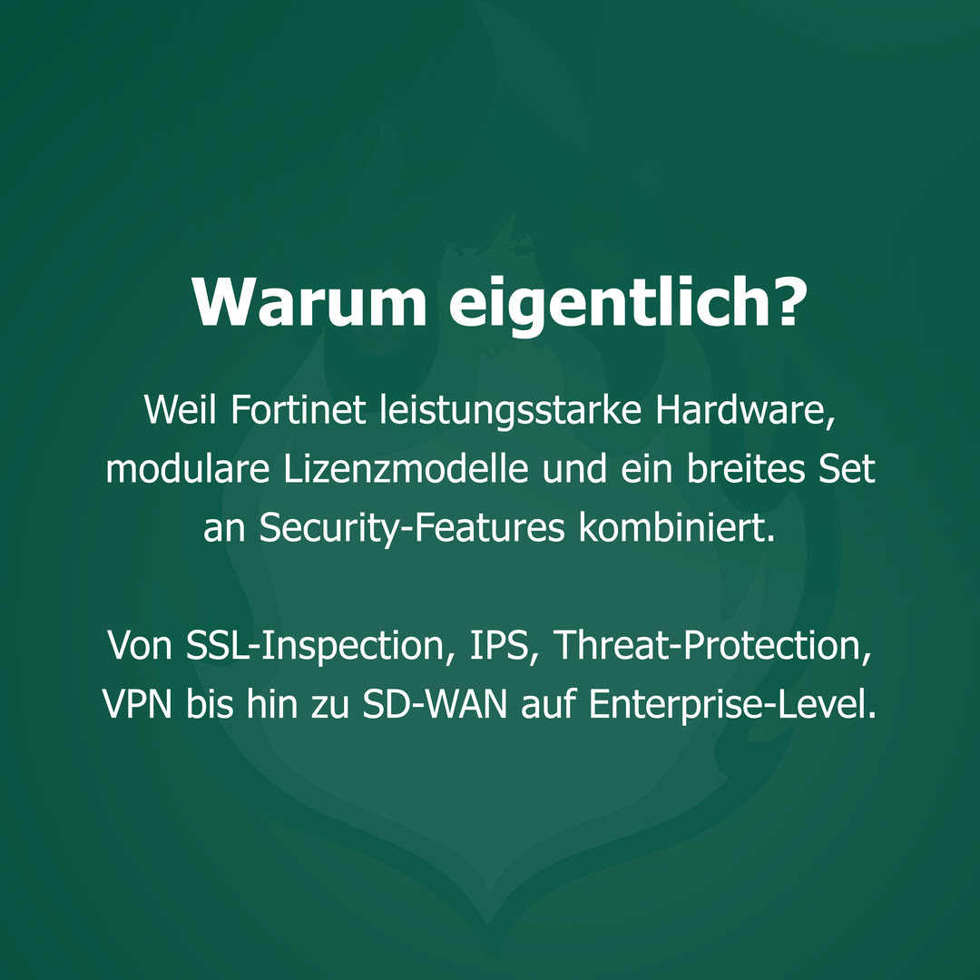 Neue Firewall, warum?