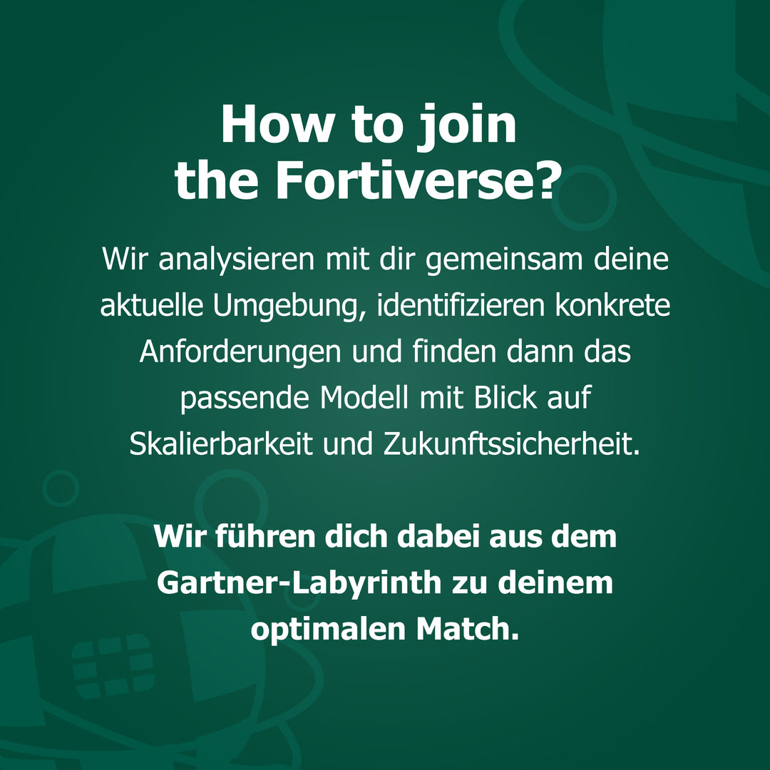 Neue Firewall, Fortiverse