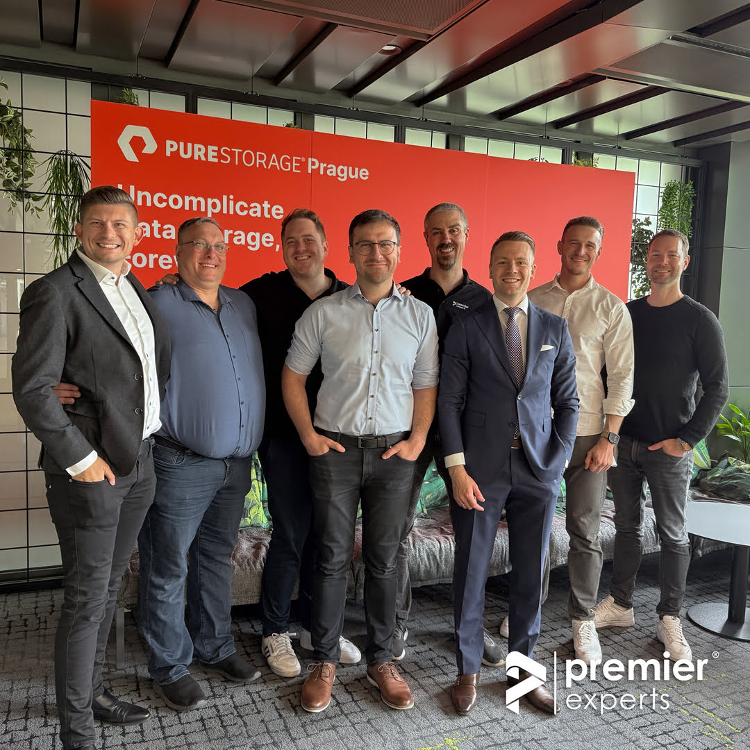 Premier Experts im Pure Storage Center in Prag