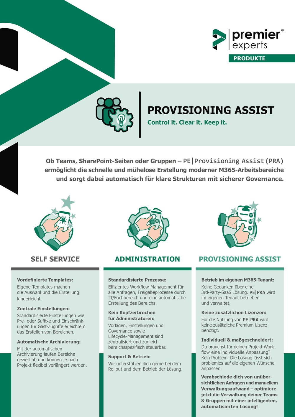PE Provision Assist